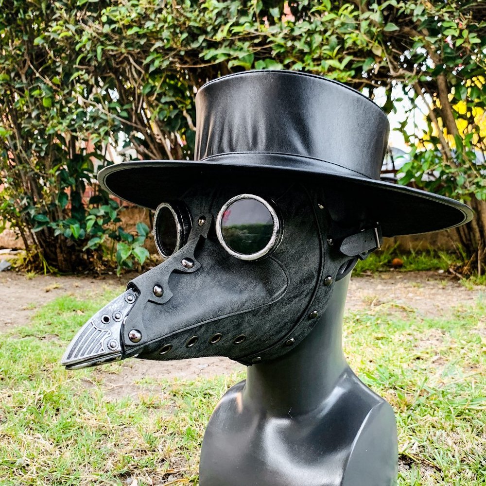 Grey Full Face Doctor Mask